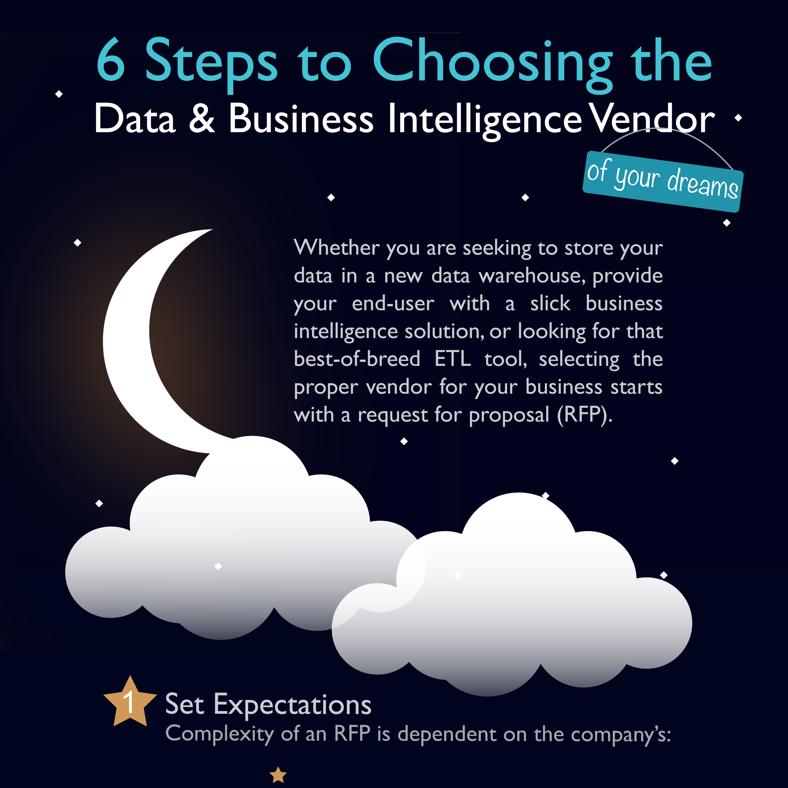 6 steps to choosing the data & business intelligence vendor of your dreams